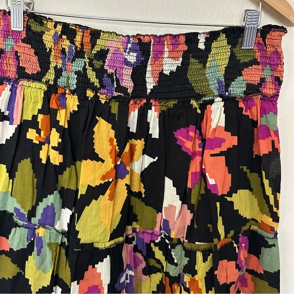 CHAUNDRY KC Smocked Abstract Print - Picture 2 of 6